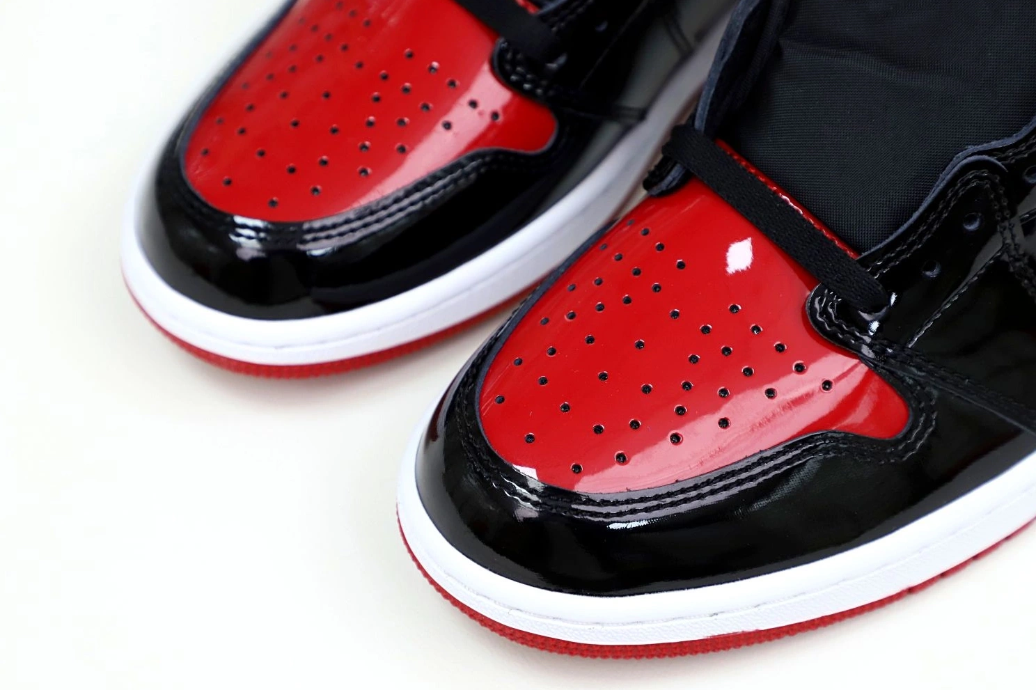 1 BRED PATENT OG AIR HIGH JORDAN 1001